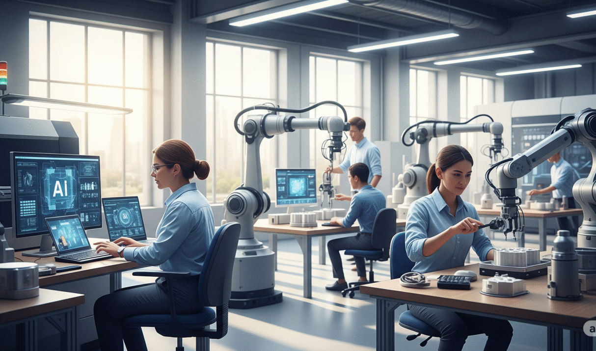Industry 5.0: How AI + Human Collaboration Will Redefine Manufacturing and Engineering
