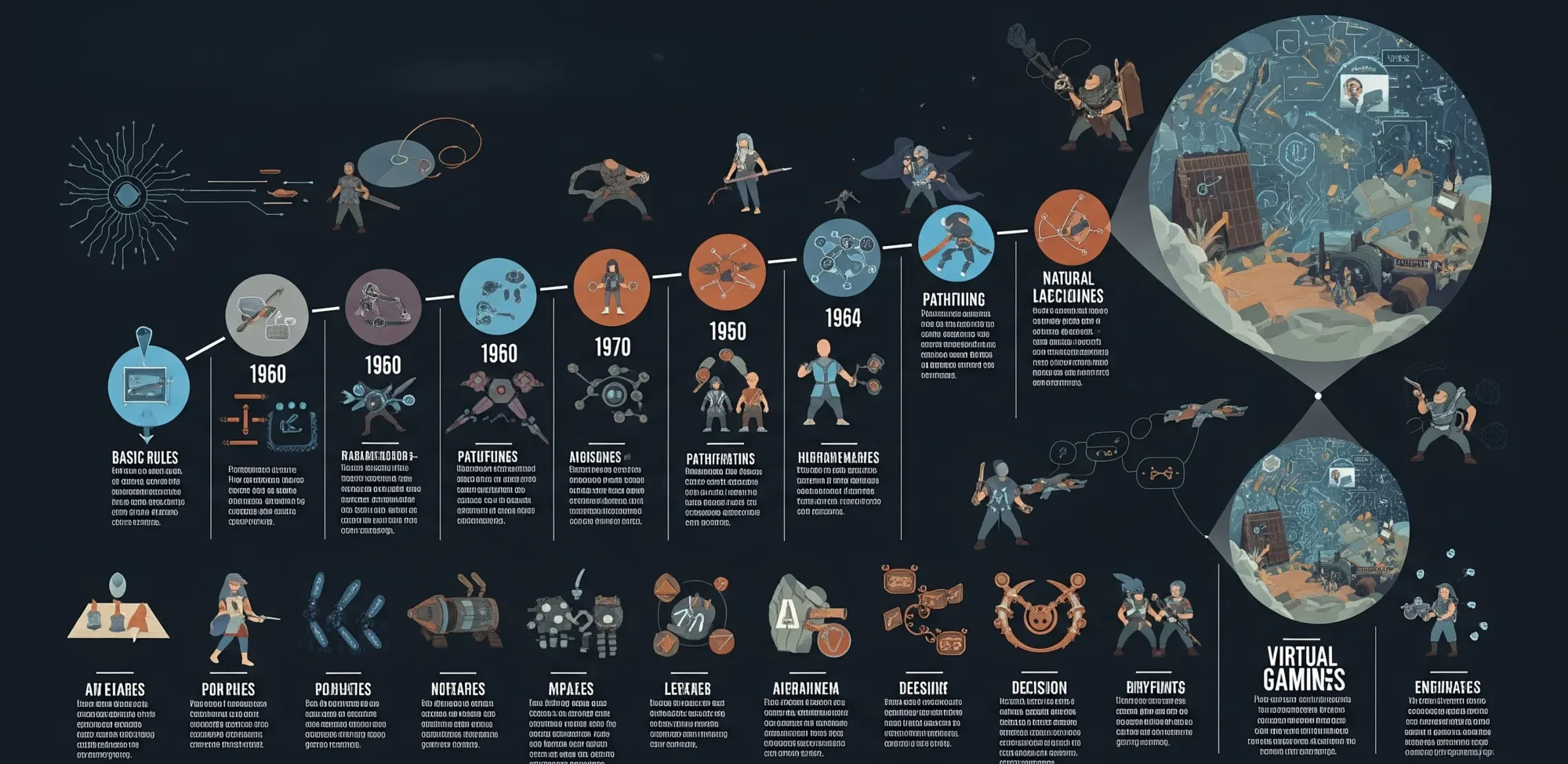 How AI in Gaming Evolved from Simple Rules to Entire Universes