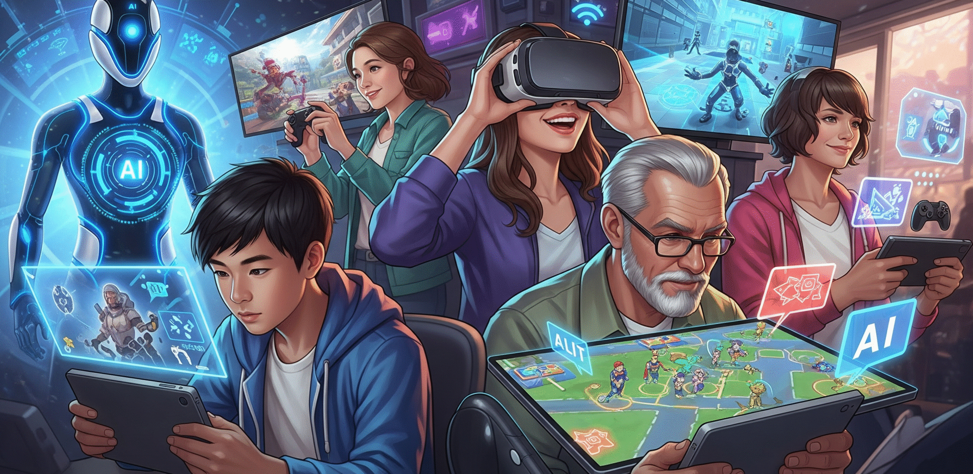 What is AI in Gaming