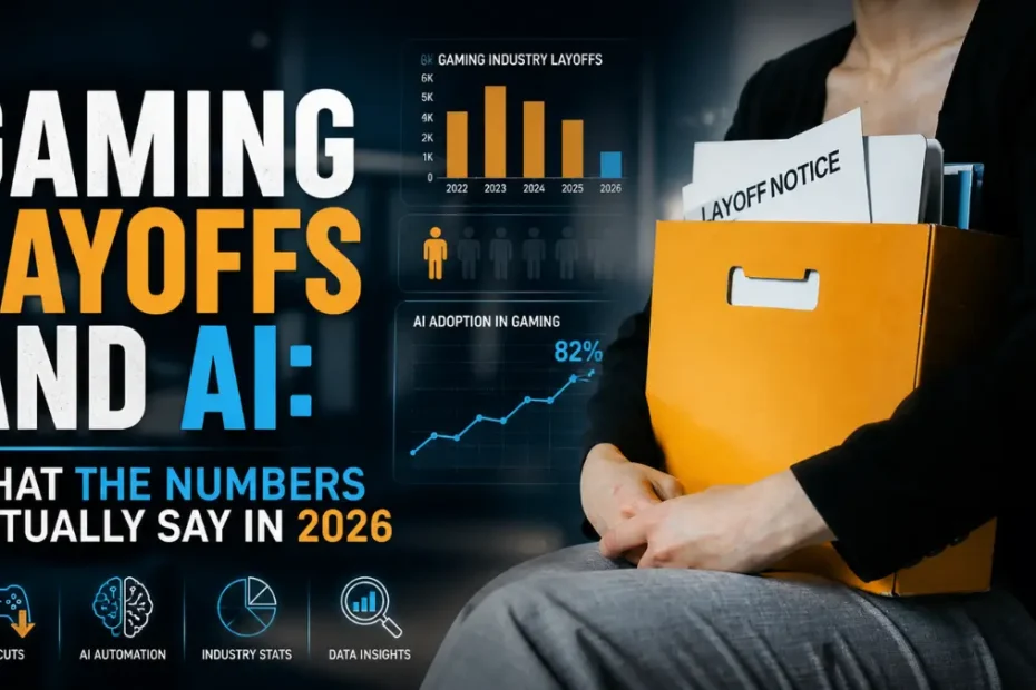 Gaming Layoffs and AI: What the numbers actually say in 2026