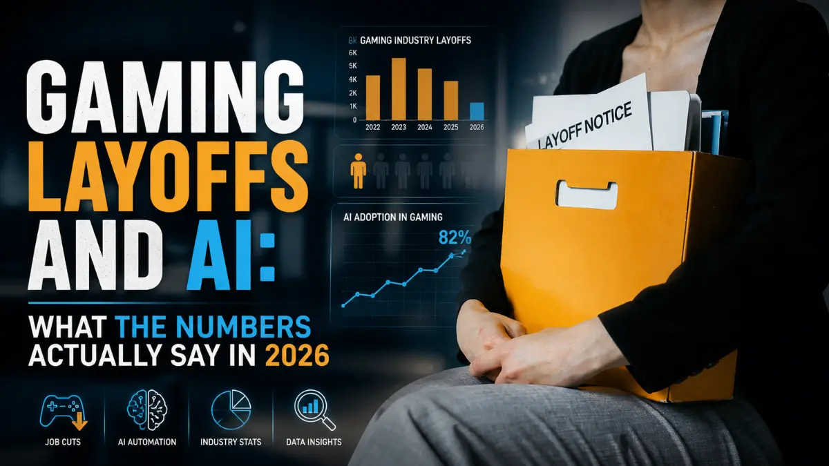 Gaming Layoffs and AI: What the numbers actually say in 2026